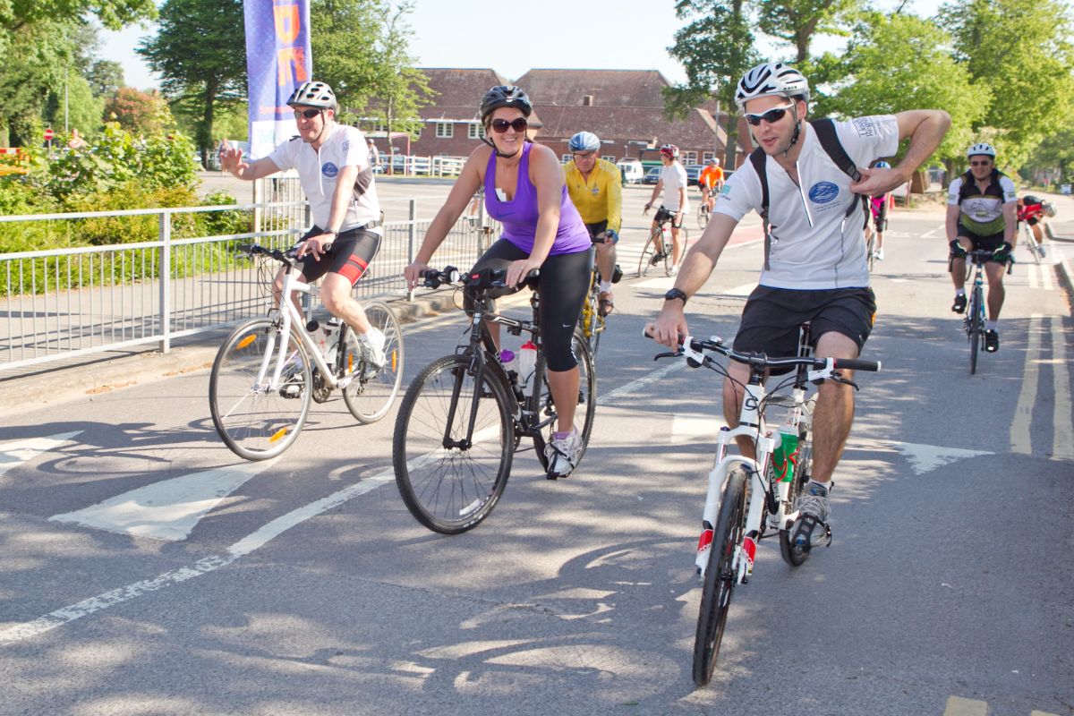 CHARITY CYCLE CHALLENGE HEADING TO THE ISLE OF WIGHT