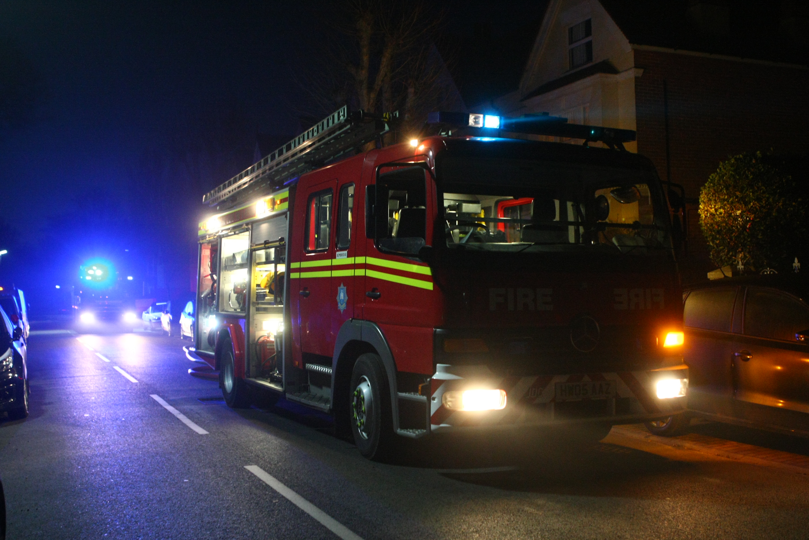KITCHEN FIRE BREAKS OUT IN BEMBRIDGE