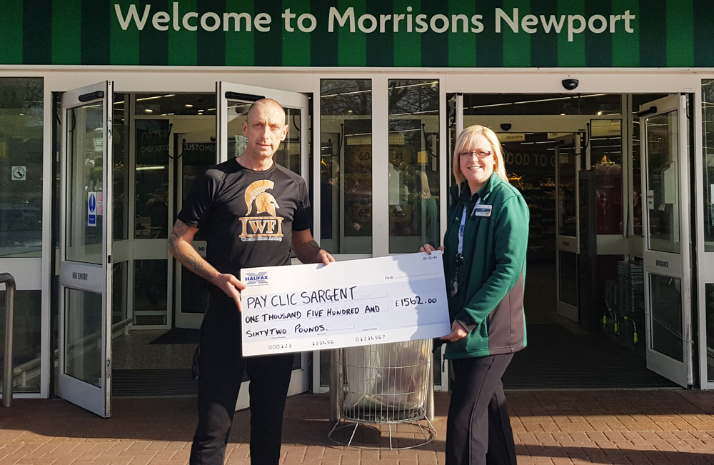 MORRISONS EMPLOYEE RAISES OVER £1,500 FOR CHILDREN AND YOUNG PEOPLE WITH CANCER