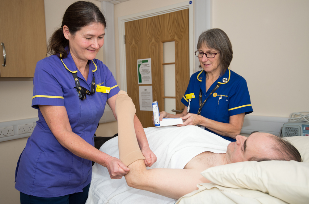 ISLE OF WIGHT’S LYMPHODEMA SERVICE SUPPORTS NATIONAL AWARENESS WEEK