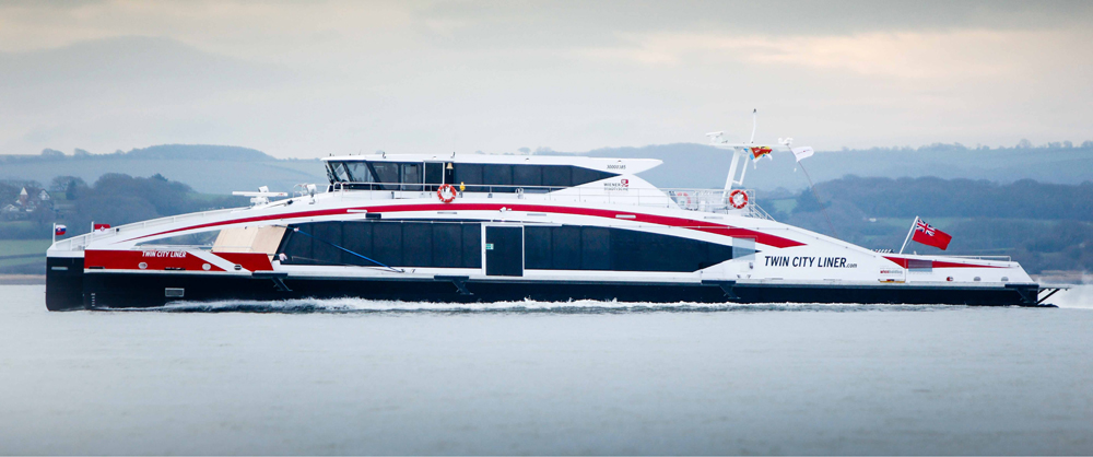 WIGHT SHIPYARD DELIVER THEIR SIXTH FERRY IN JUST 2 YEARS