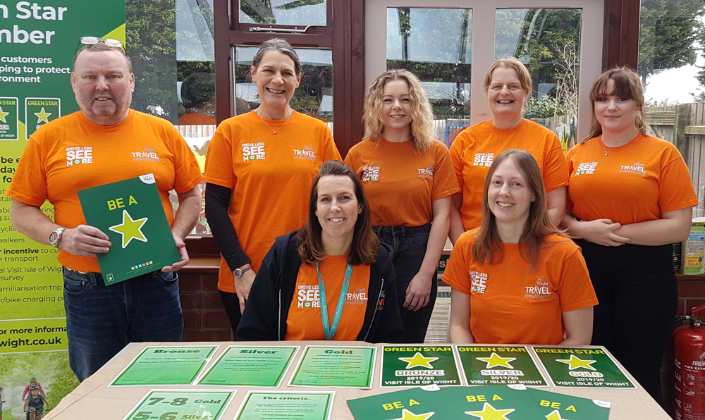 TOURISM BUSINESSES TAKE ADVANTAGE OF NEW LOOK GREEN TRAVEL SCHEME