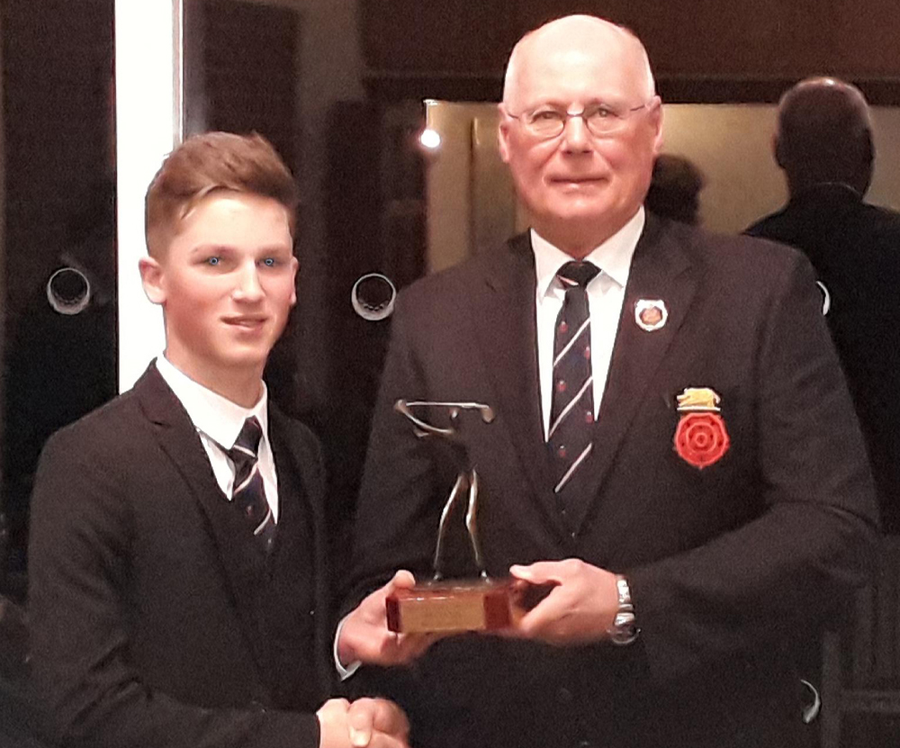 ISLE OF WIGHT’S NICK MATTHEWS NAMED U16 GOLF PLAYER OF THE YEAR