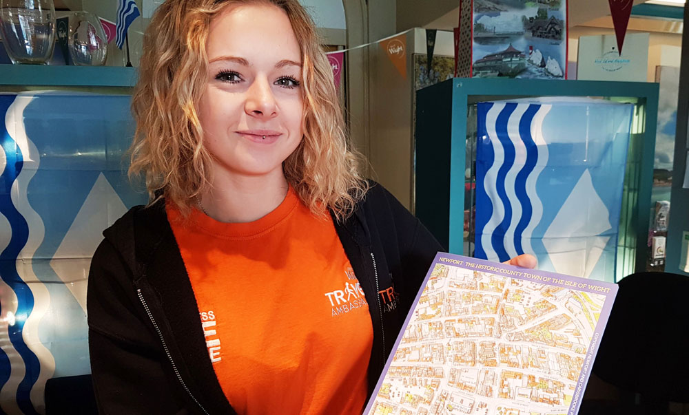VISIT ISLE OF WIGHT APPRENTICE SUCCESS IN THE SPOTLIGHT