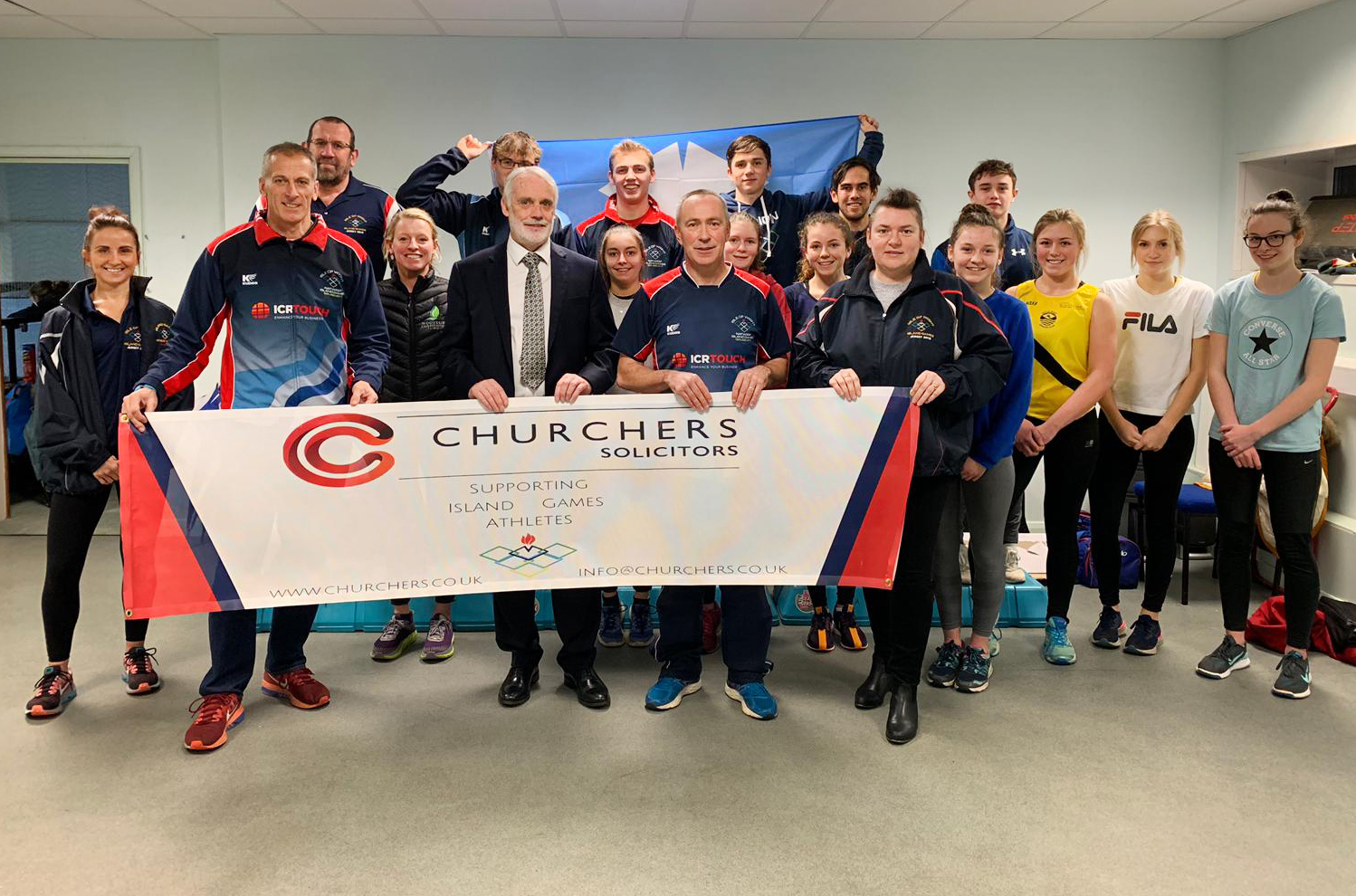 CHURCHERS SOLICITORS SPONSOR ISLE OF WIGHT’S ISLAND GAMES ATHLETICS TEAM