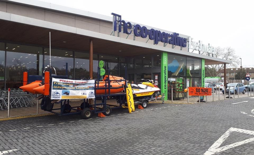 FRESHWATER LIFEBOAT TO KICK START FUNDRAISING EVENTS AT LOCAL CO-OP
