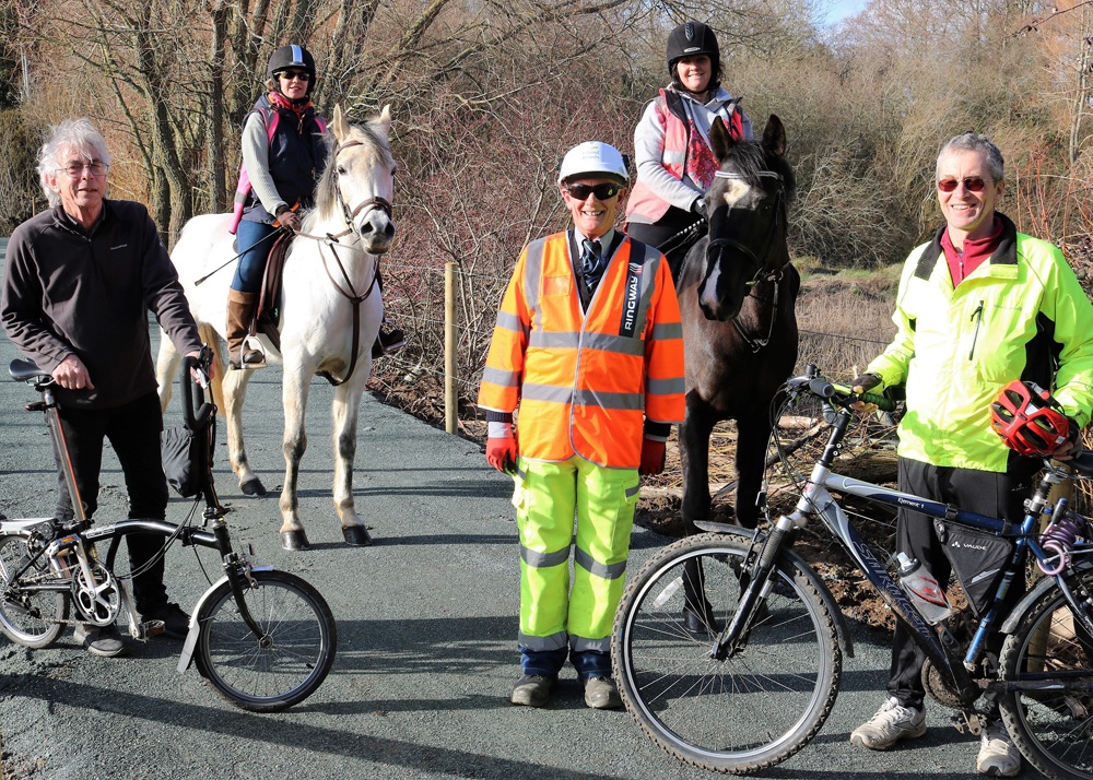 HORRINGFORD BOARDWALK WORKS MAKES POPULAR ROUTE MORE ACCESSIBLE
