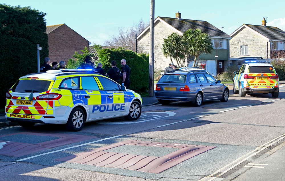 POLICE CHASE ENDS IN ARREST NEAR NEWPORT SCHOOL