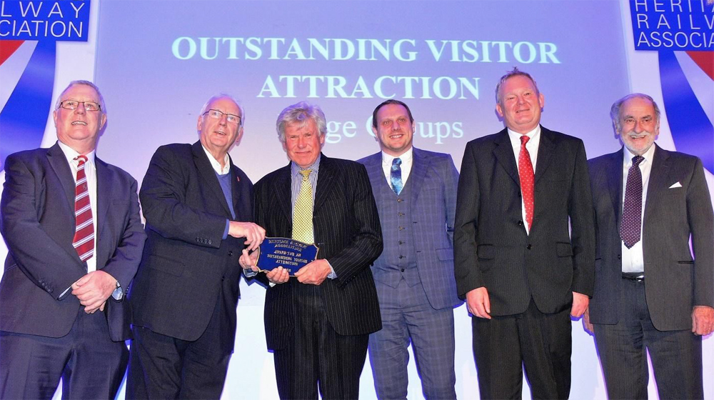 ISLE OF WIGHT STEAM RAILWAY SCOOPS MAJOR HERITAGE RAILWAY ASSOCIATION ACCOLADE