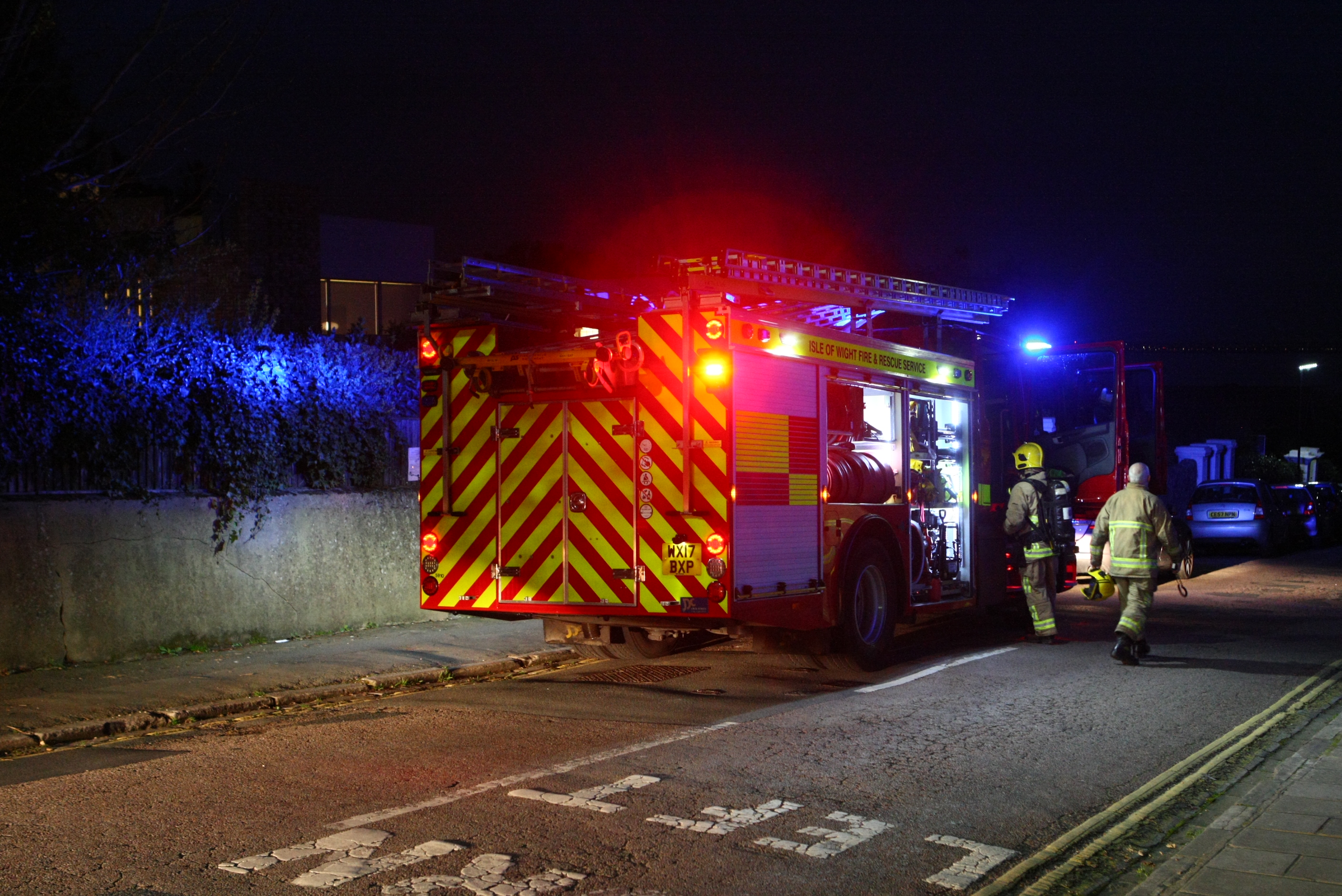 FIREFIGHTERS CALLED TO PROPERTY ON WEST STREET IN RYDE