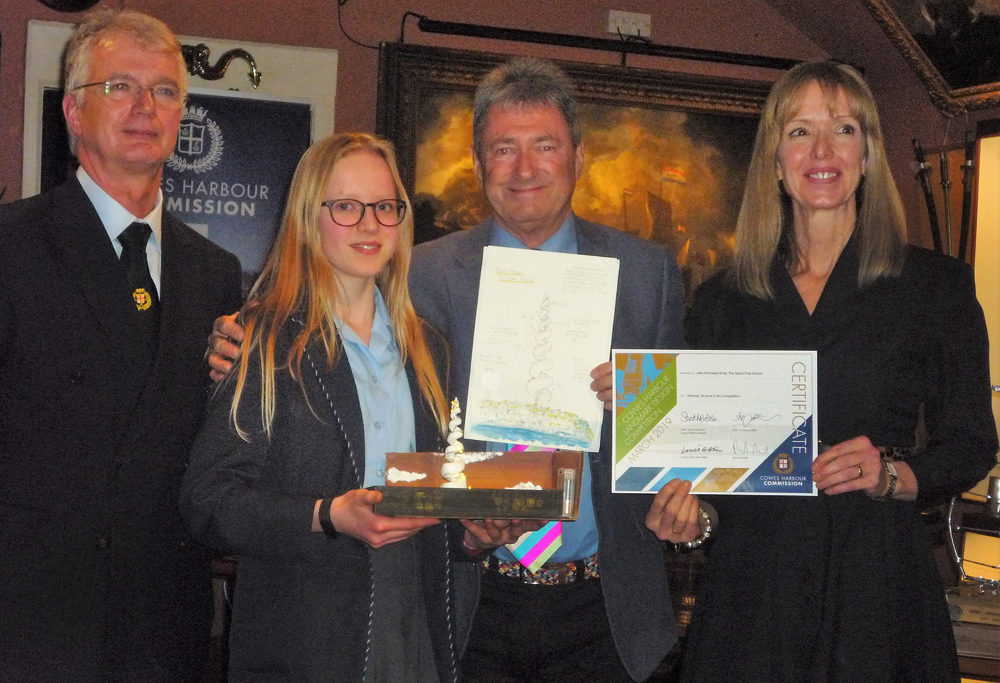 ISLAND YOUNGSTERS AWARDED FOR COWES HARBOUR LANDMARK DESIGNS