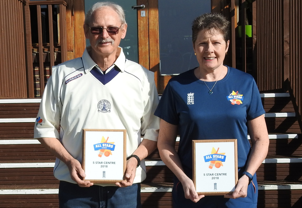 5 STARS FOR THE ISLE OF WIGHT’S ALL STARS CRICKET CENTRES