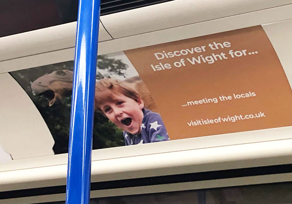 VISIT ISLE OF WIGHT’S EASTER CAMPAIGN HITS THE RAILS