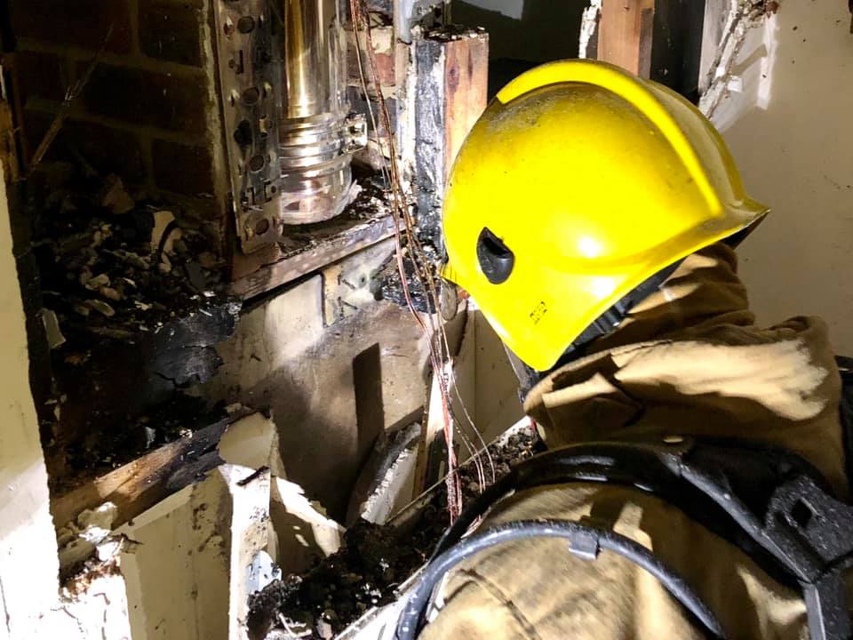 FIREFIGHTERS CALLED TO RURAL CHIMNEY FIRE