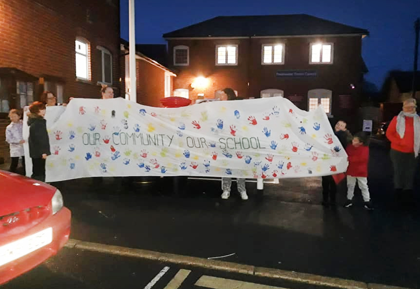 PARISH COUNCIL VOTE AGAINST SUPPORTING PLANS TO CLOSE FRESHWATER PRIMARY SCHOOL