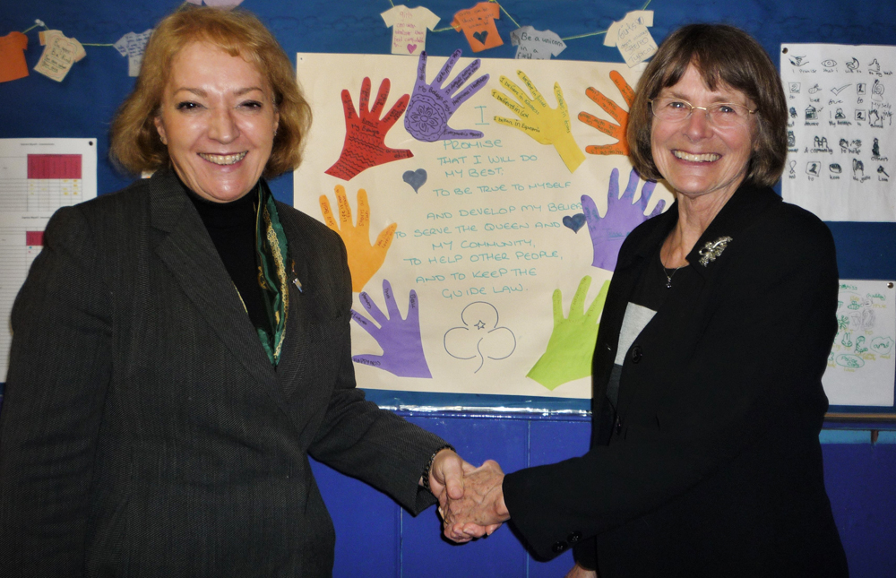 FAMILIAR FACE WELCOMED AS NEW PRESIDENT OF GIRLGUIDING ISLE OF WIGHT