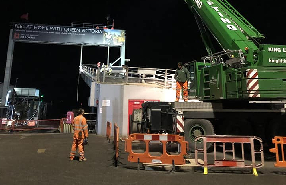 RED FUNNEL’S LINKSPAN ISSUE RECTIFIED AFTER SEVERAL MONTHS