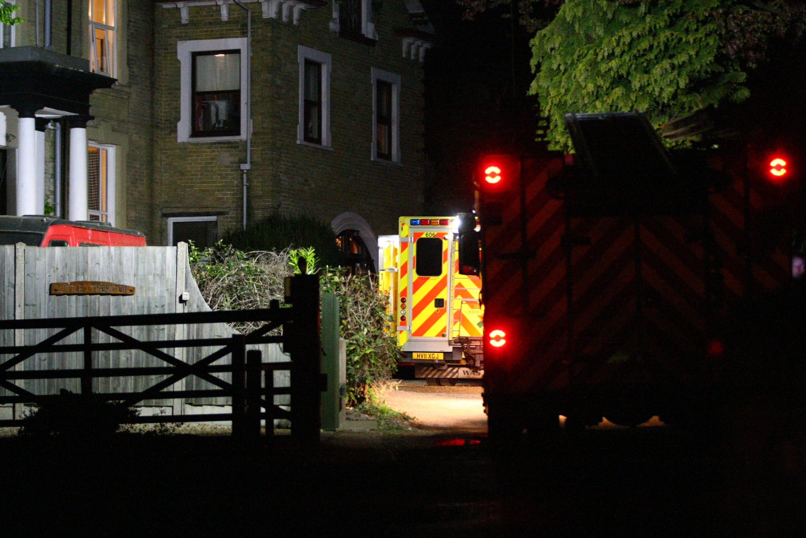 FIRE CREWS RESCUE WOMAN FROM TRENCH IN RYDE