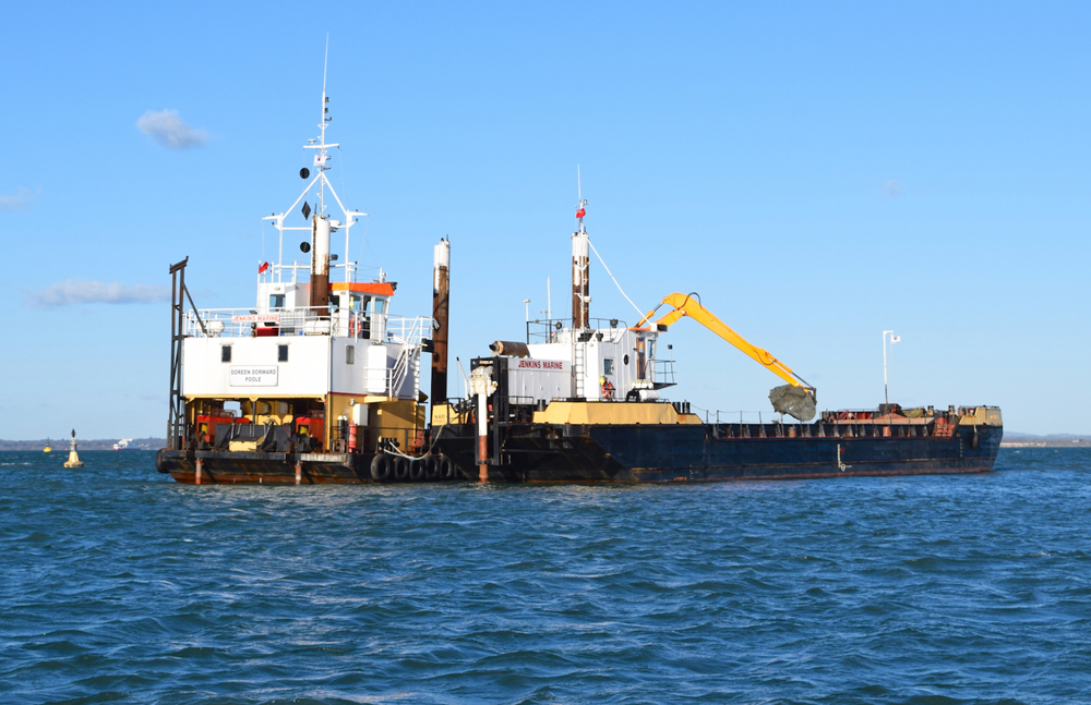 DREDGED EASTERN CHANNEL OPENS IN COWES HARBOUR