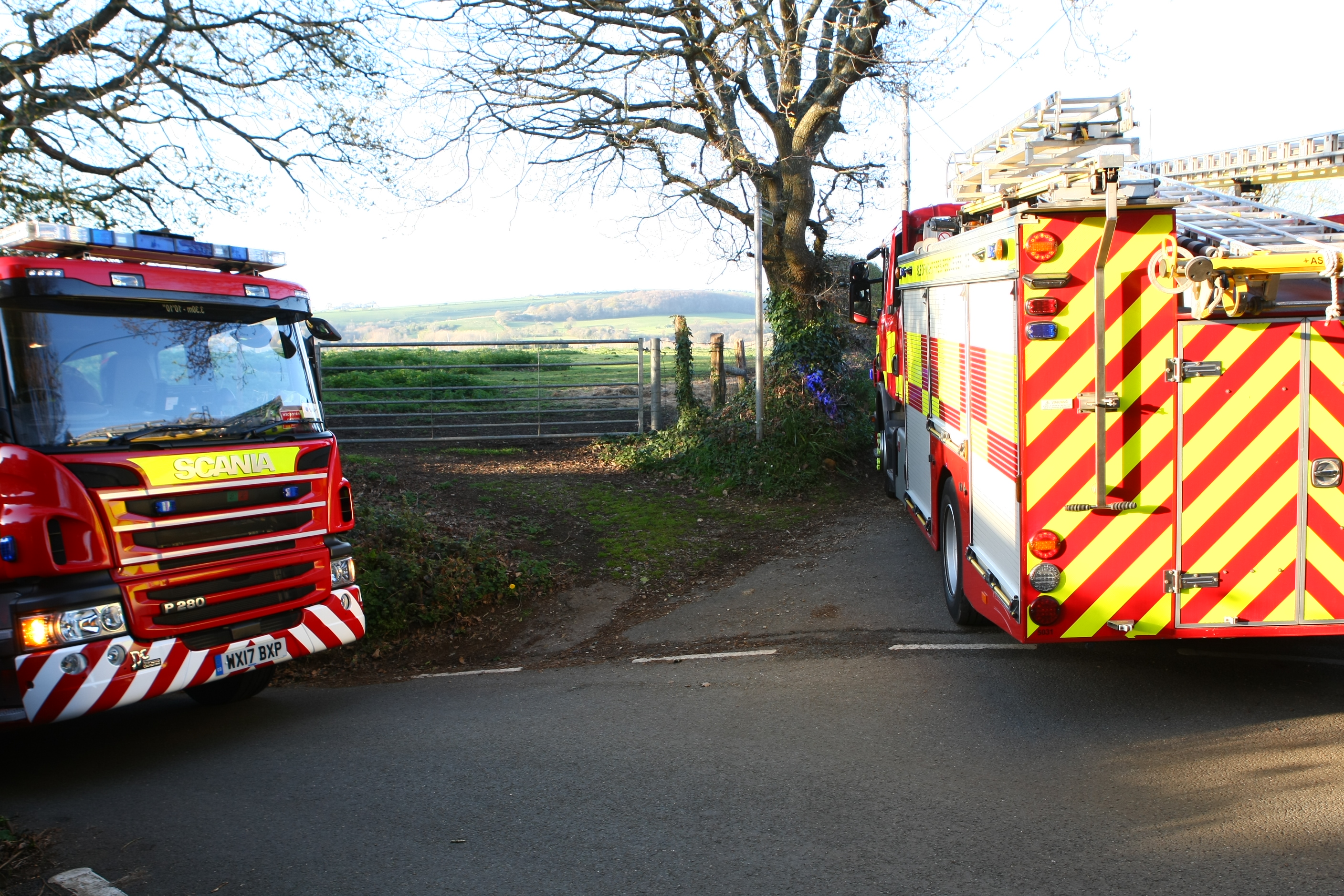FIRE CREWS ALERTED TO KITCHEN FIRE NEAR NEWCHURCH