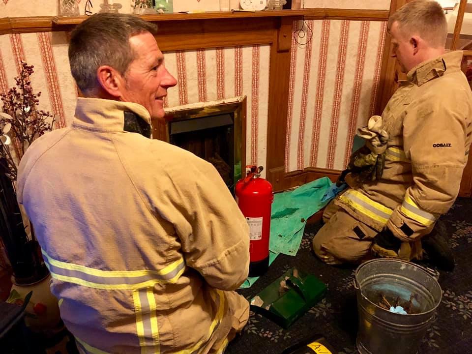 CHIMNEY FIRE EXTINGUISHED IN FRESHWATER