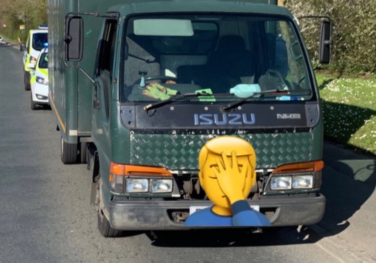 VAN DRIVER ARRESTED ON THE OUTSKIRTS OF NEWPORT