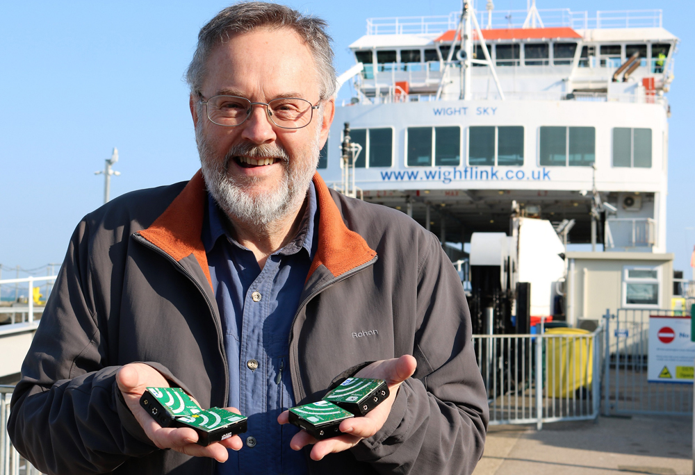 WIGHTLINK HELPS PLOT THE JOURNEY OF A SPECIAL ISLE OF WIGHT SEASONAL VISITOR