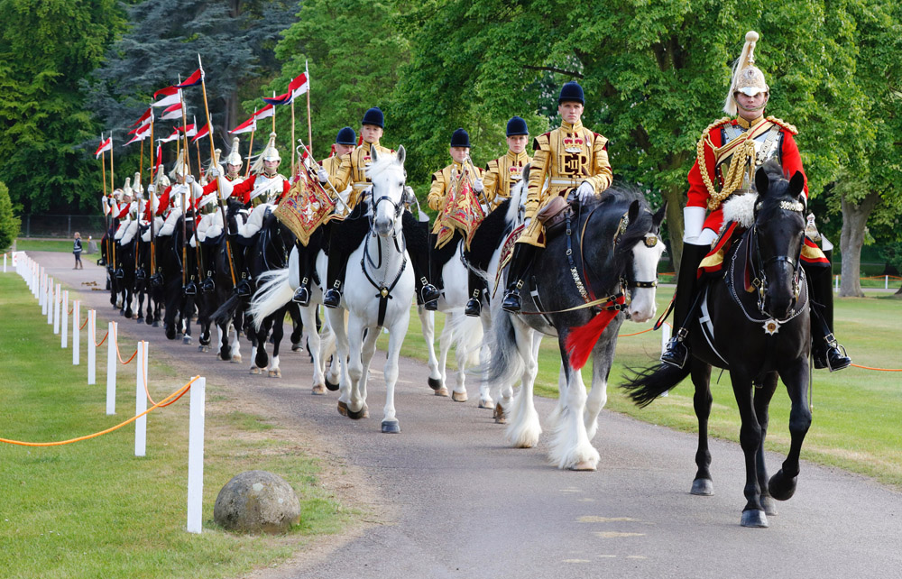 HOUSEHOLD CAVALRY HEADING TO THE ISLE OF WIGHT FOR THE FIRST TIME