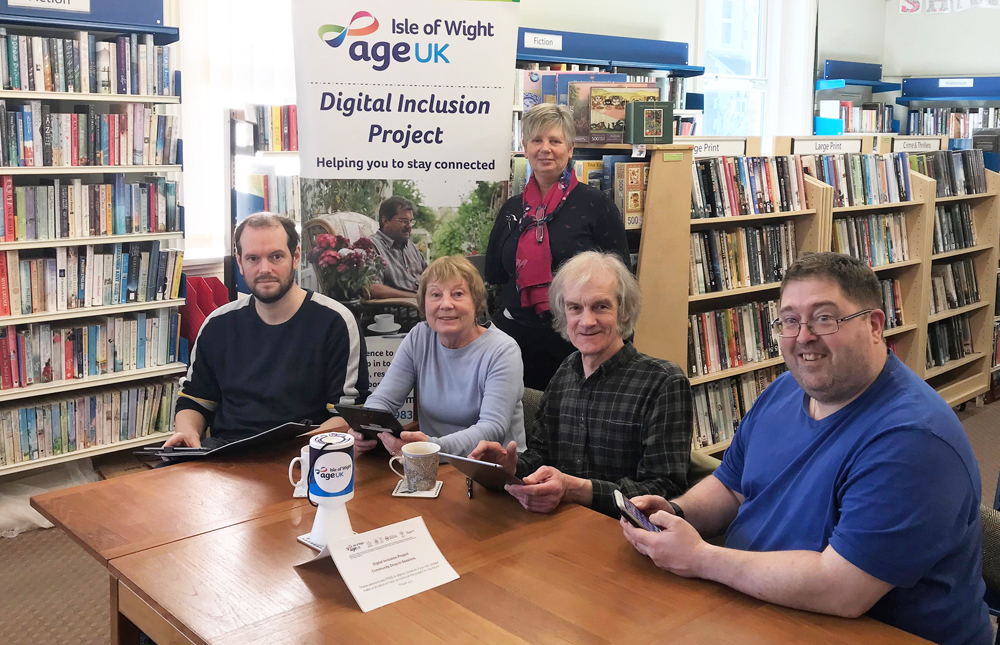 ADDITIONAL DIGITAL SUPPORT FOR THE OVER 50S IN SHANKLIN