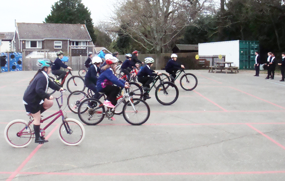 ISLE OF WIGHT YOUNGSTERS MAKE ACTIVE TRAVEL WEEK A SUCCESS