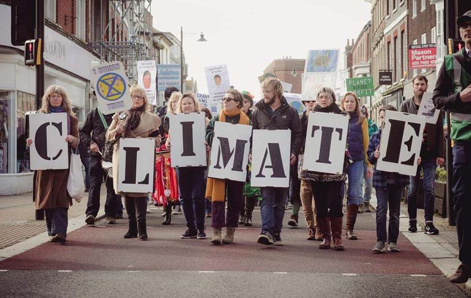 EXTINCTION REBELLION PROTEST HEADING TO THE STREETS OF NEWPORT ON SATURDAY