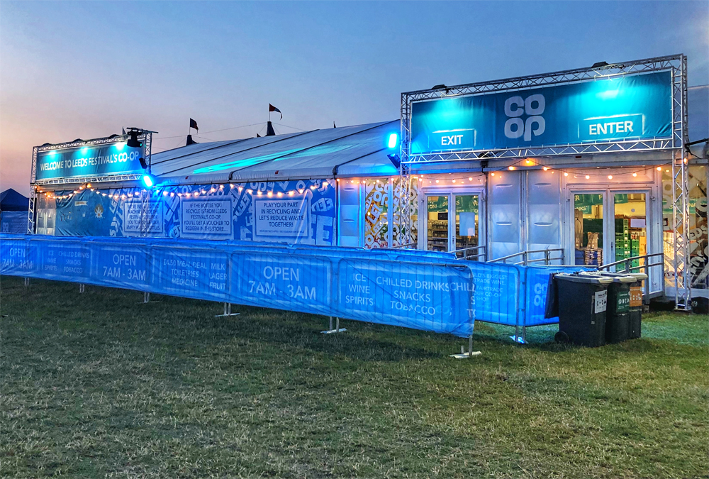 CO-OP TO SET UP SHOP AT THE ISLE OF WIGHT FESTIVAL