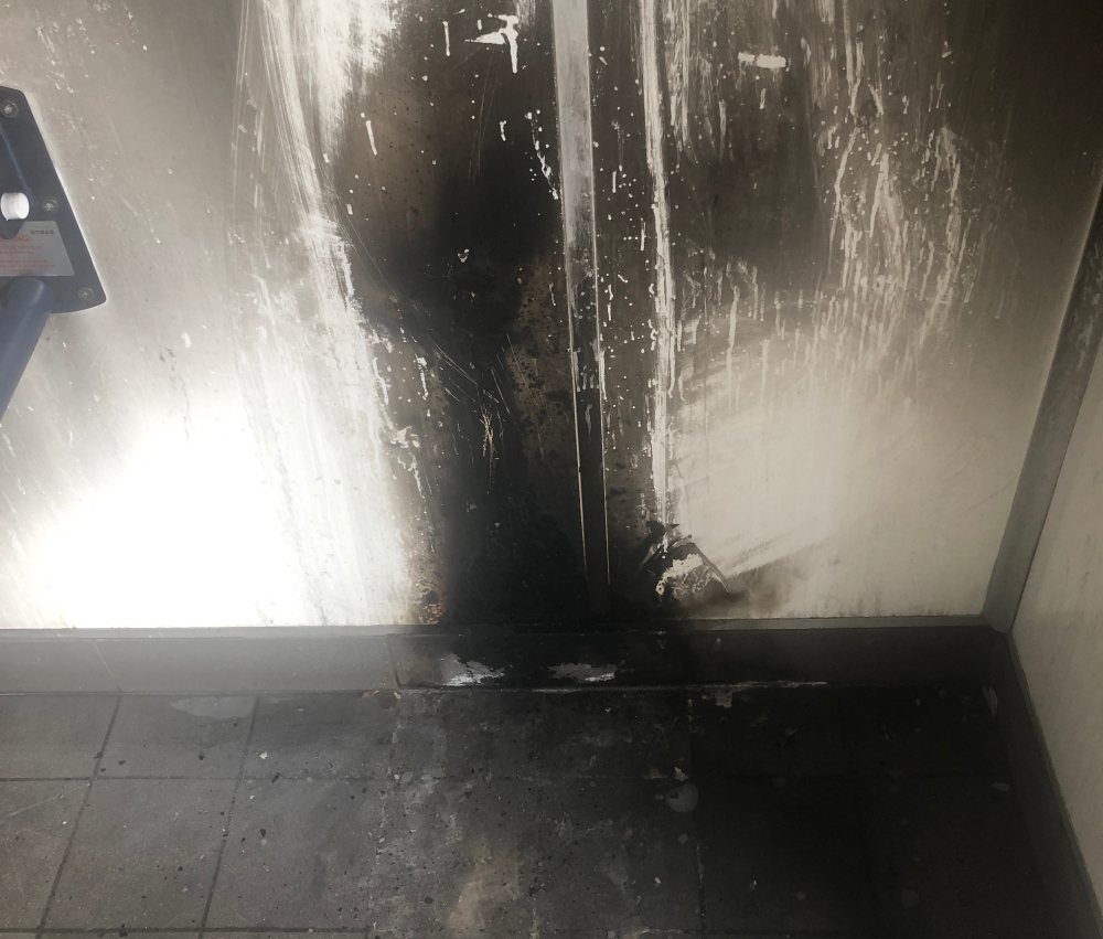 ARSON ATTACK ON SHANKLIN’S FALCON CROSS DISABLED TOILET