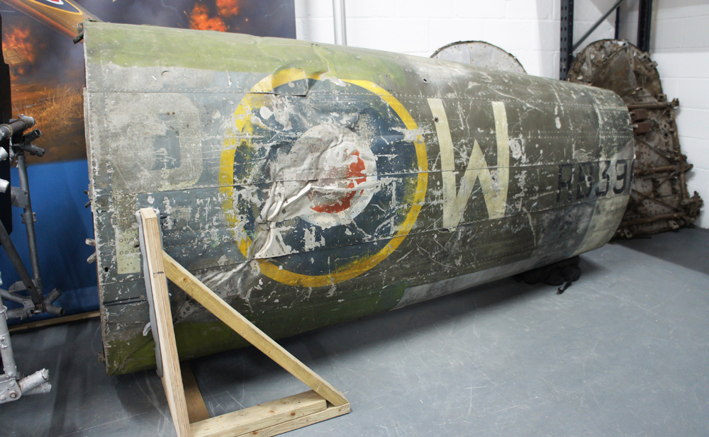 REBUILD OF HAWKER TYPHOON RB396 TO COMMENCE ON THE ISLE OF WIGHT