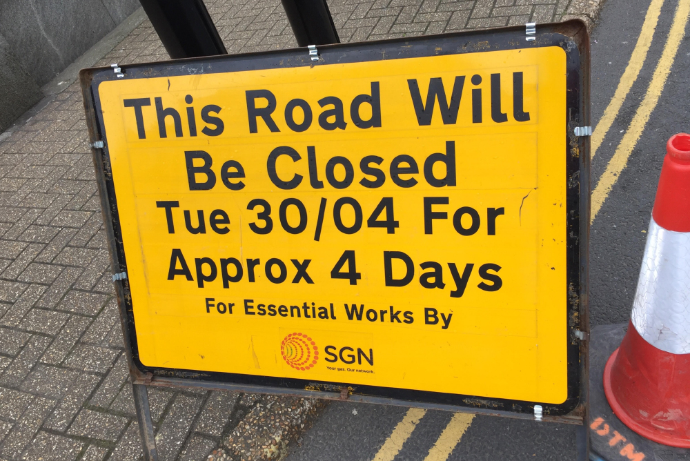 RETAILERS UP IN ARMS IN SHANKLIN OVER 4-DAY ROAD CLOSURE