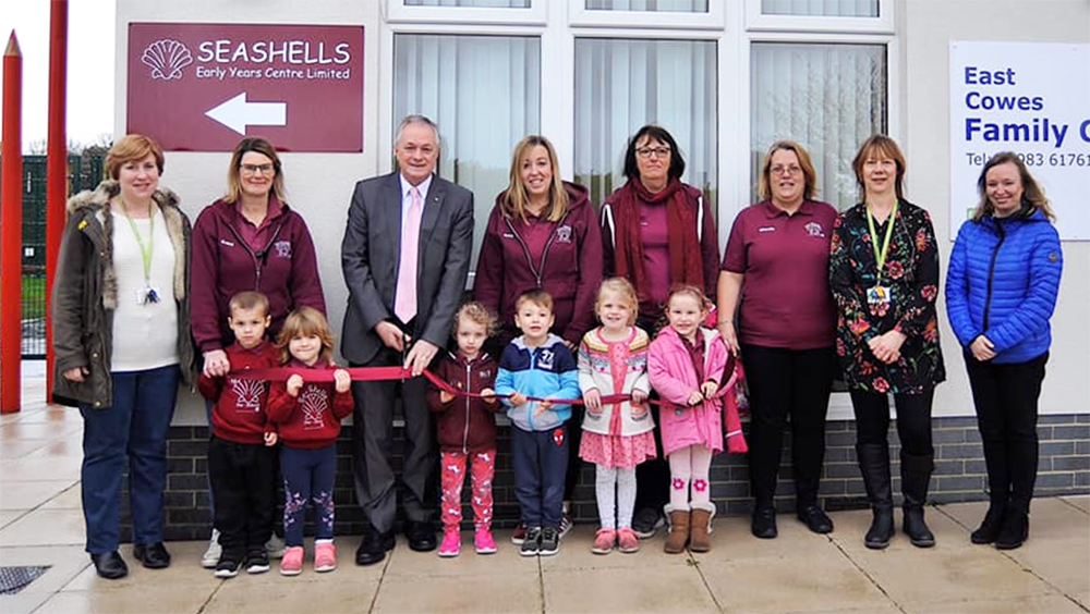 EAST COWES FAMILY CENTRE RE-OPENS FOLLOWING £250,000 REFURBISHMENT