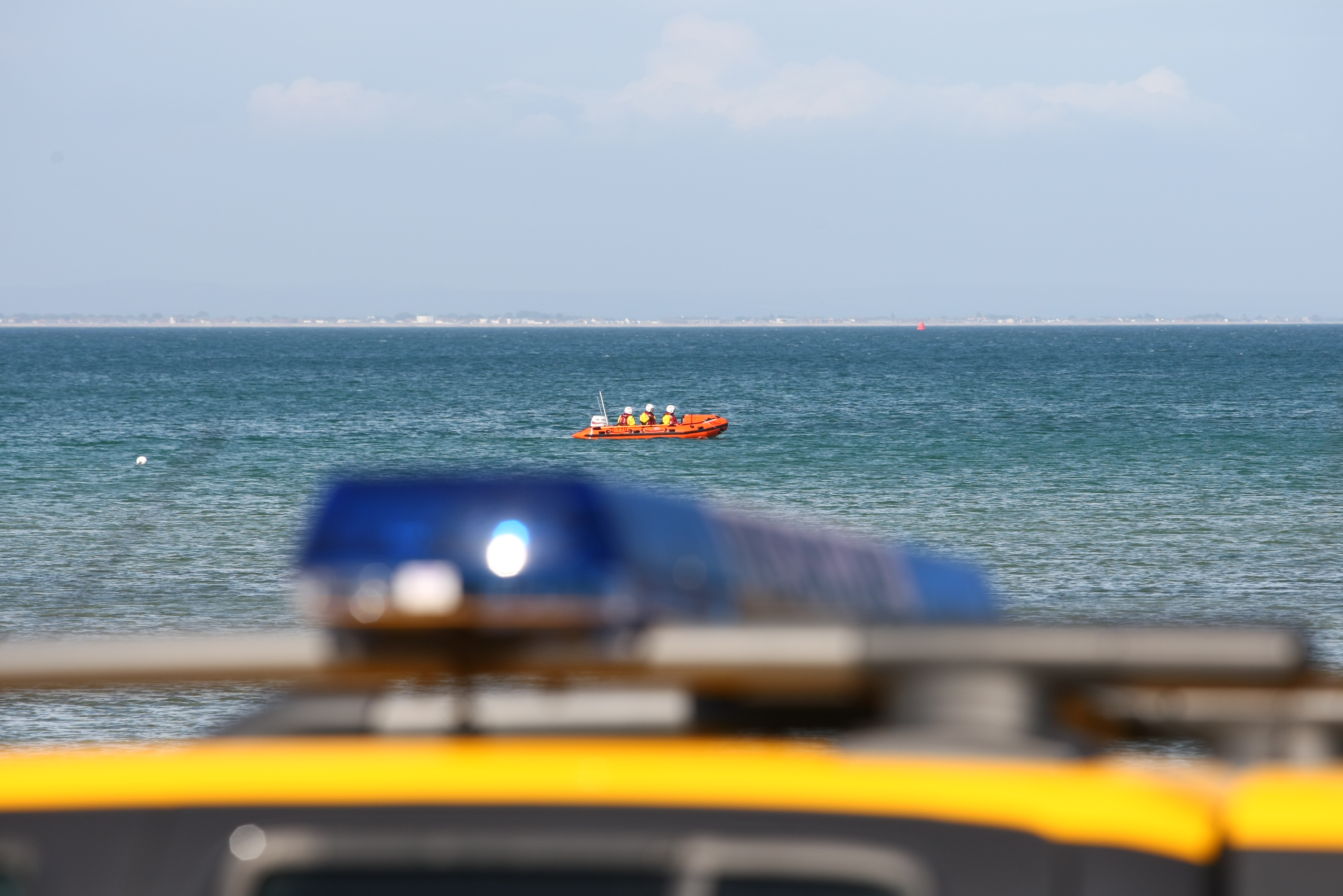 PADDLEBOARDING CHILD RESCUED AFTER BEING SWEPT OUT TO SEA AT SEAGROVE BAY