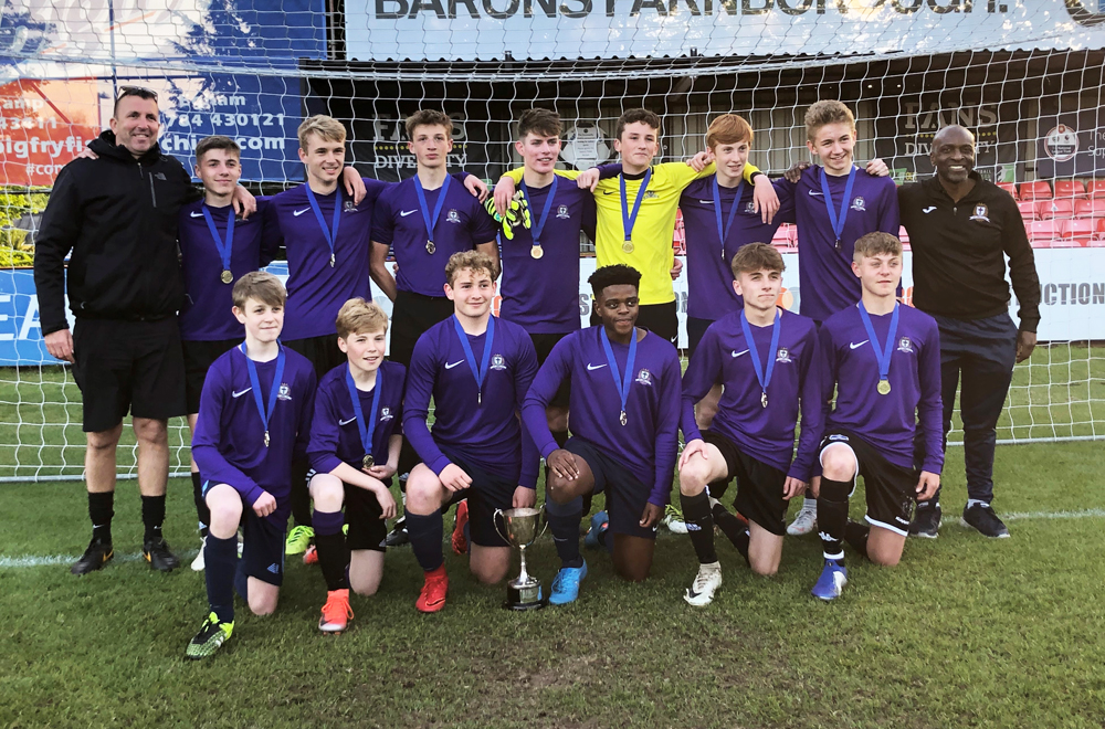 CHRIST THE KING YEAR 10 TEAM TAKE U15 HAMPSHIRE CUP WIN