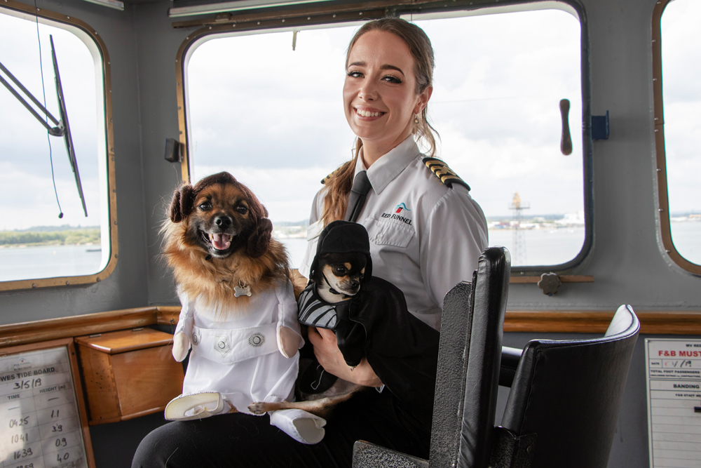 RED FUNNEL SAY ‘MAY THE FOURTH BE ‘WOOF’ YOU’
