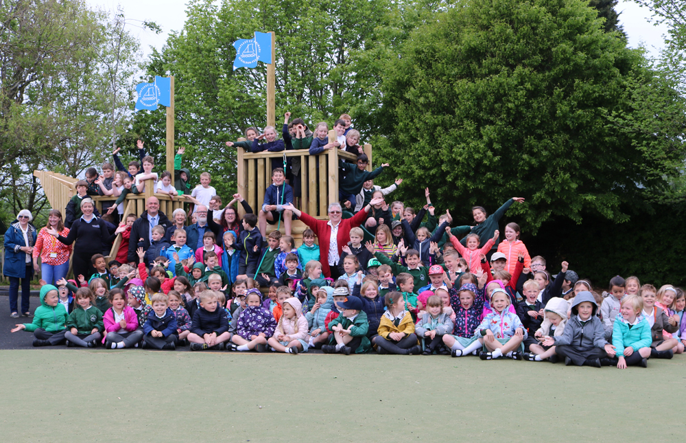 SCHOOL’S NEW PLAY AREA KEEPS NAUTICAL LINKS AFLOAT
