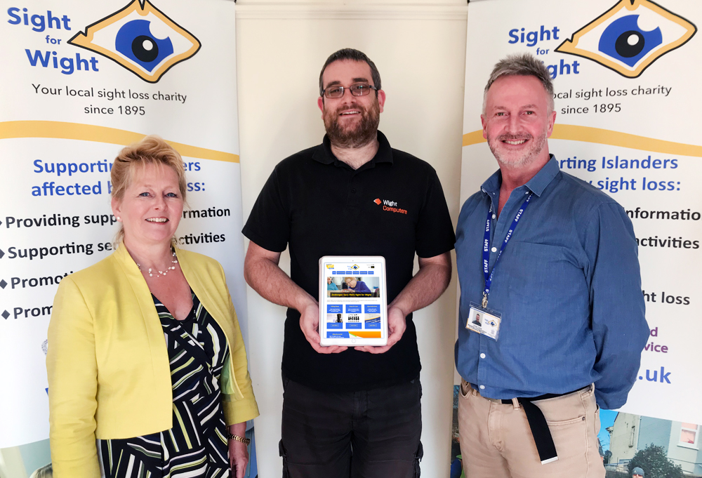 SUPER-ACCESSIBLE WEBSITE DEVELOPED FOR ISLE OF WIGHT’S VISUALLY IMPAIRED