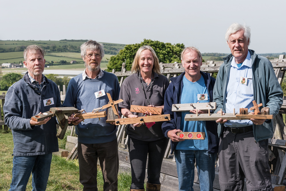 NATIONAL TRUST AND BEMBRIDGE MEN IN SHEDS WORKING TOGETHER TO RESTORE WINDMILL