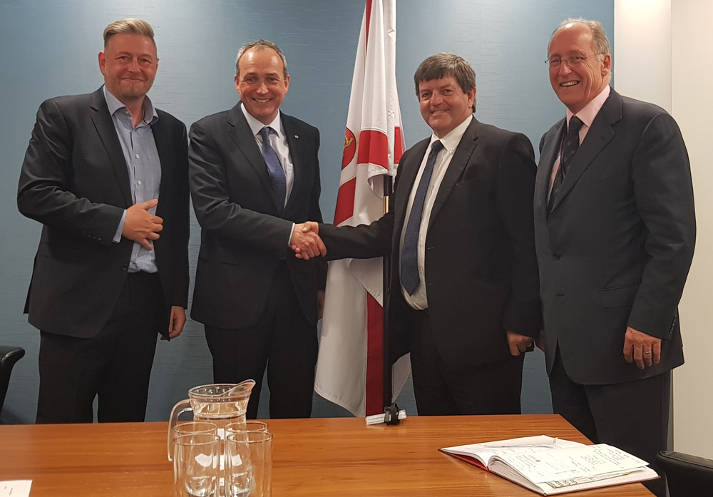 COUNCIL OFFICIALS IN PARTNERSHIP VISIT TO JERSEY