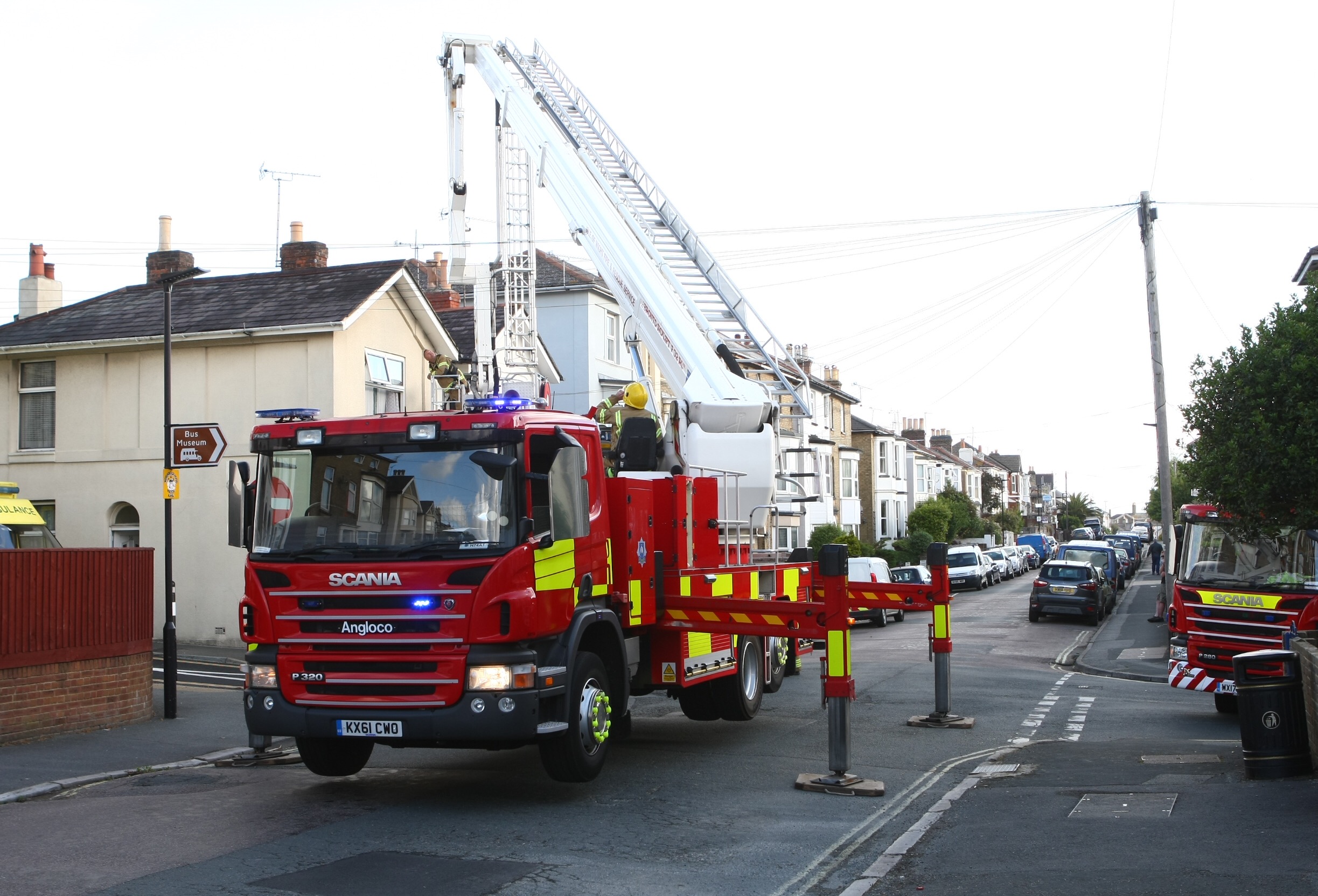 AERIAL PLATFORM CALLED IN TO ASSIST INJURED PATIENT