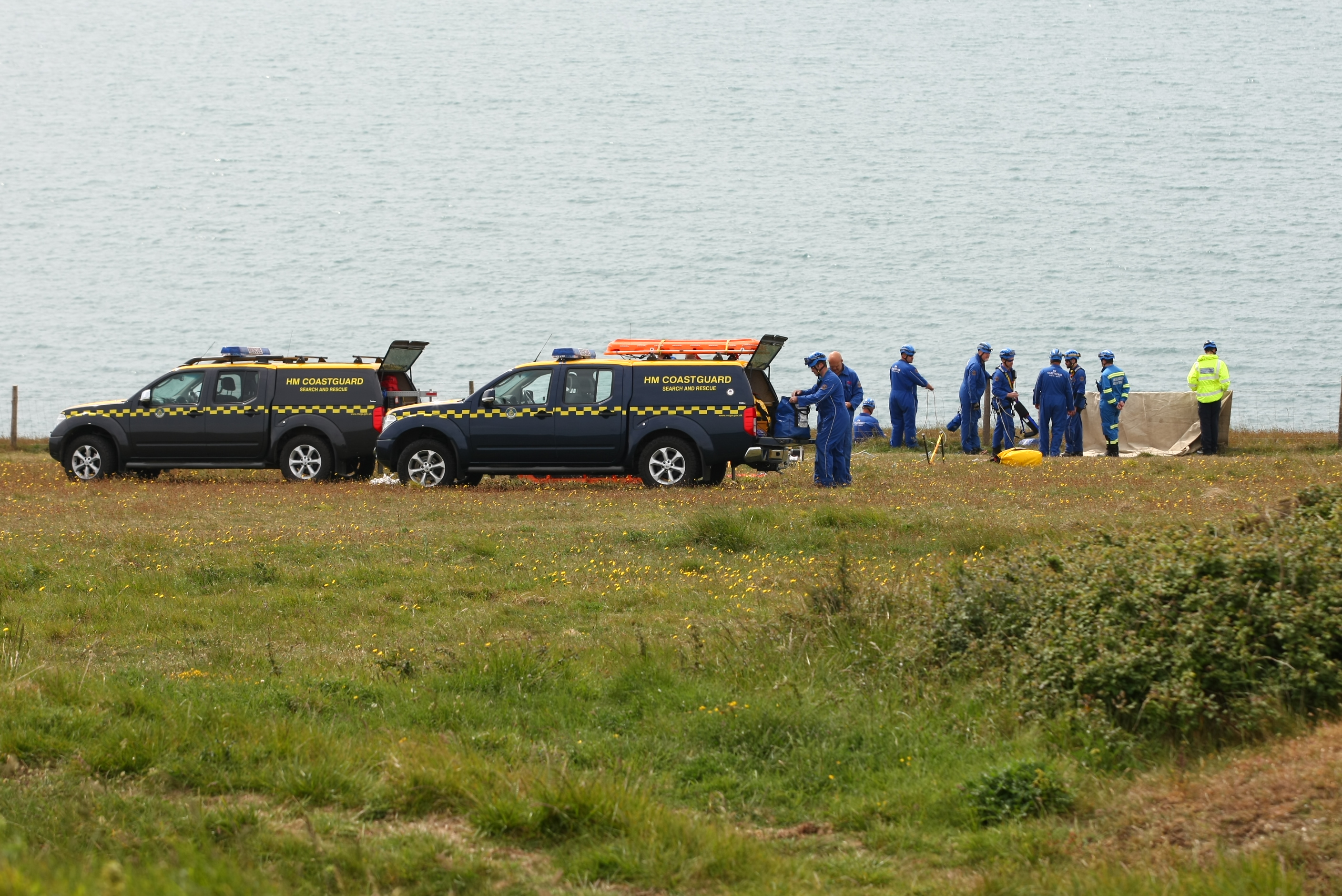 CONCERN FOR WELFARE SEES POLICE AND COASTGUARD RESPOND TO CULVER