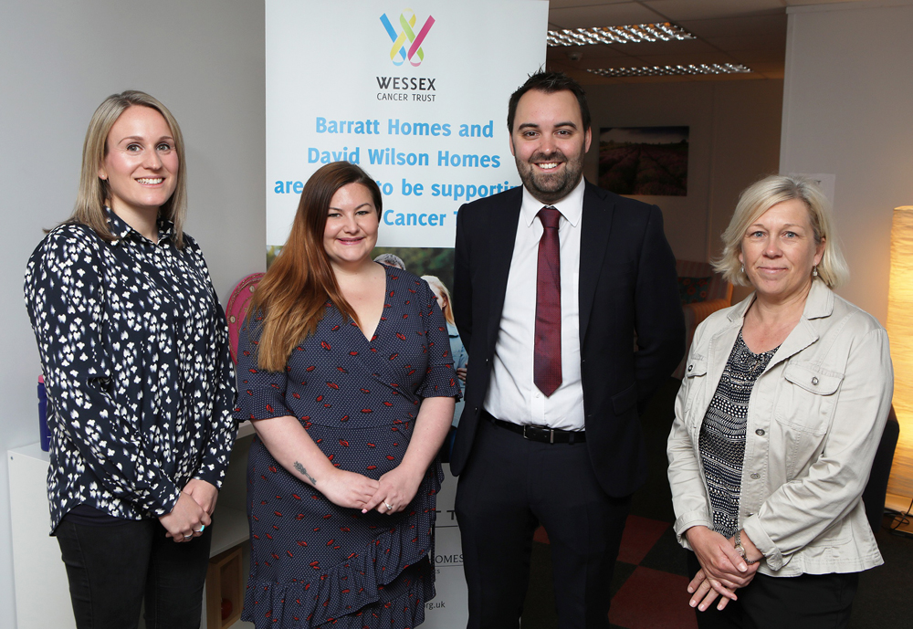 HOUSEBUILDER UNVEILS PLAN TO RAISE THOUSANDS FOR WESSEX CANCER TRUST