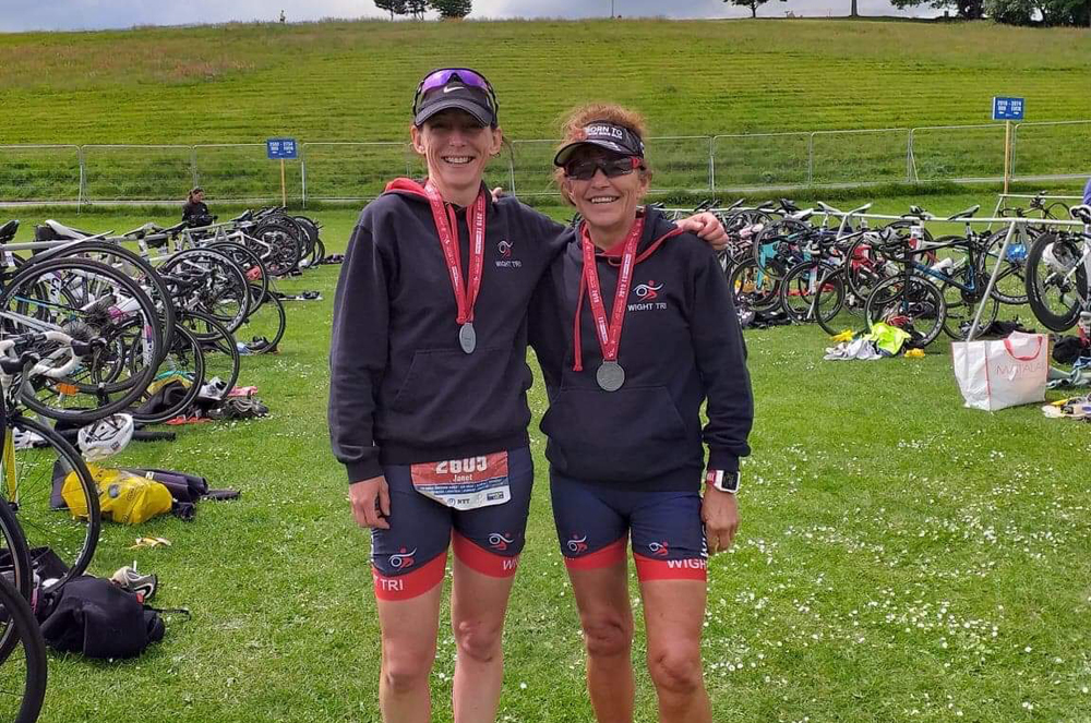 GLYN, LIZ AND JAN PUT IN A STRONG PERFORMANCE AT LEEDS TRIATHLON