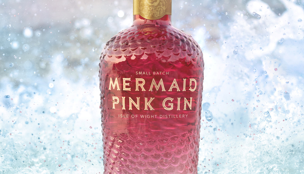 ISLE OF WIGHT DISTILLERY CELEBRATES SUMMER SOLSTICE WITH MERMAID PINK GIN
