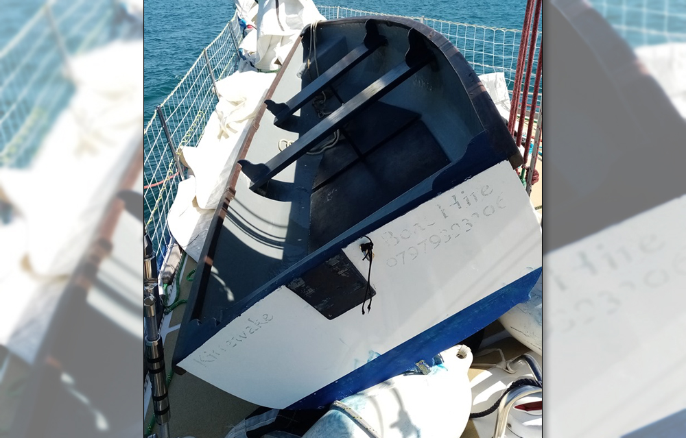 COASTGUARD ISSUE APPEAL AFTER BOAT FOUND OFF THE ISLE OF WIGHT