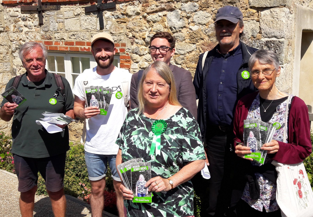 GREEN PARTY HOPE FOR SUCCESS IN 2 PARISH COUNCIL ELECTIONS